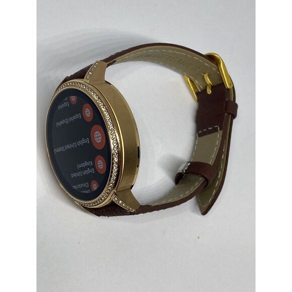 Fossil Gen 4 Authentic Digital Dial Smart Watch Custom Band FTW6015 AB574 - Picture 8 of 10